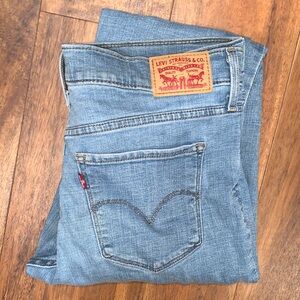 Levi’s Women 311 Shaping Skinny W30 L28 Classic Light Blue Denim Jeans